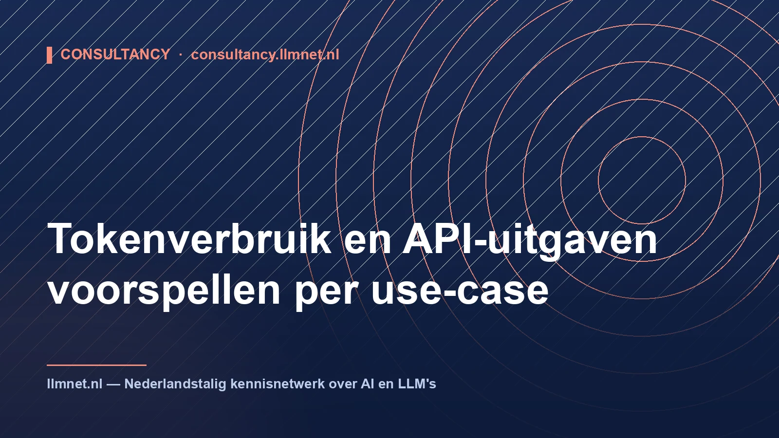 Tokenverbruik en API-uitgaven voorspellen per use-case